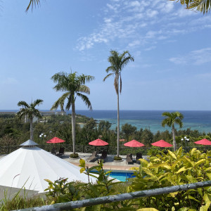ホテルから見える景色です。|621516さんの沖縄かりゆしビーチリゾート・オーシャンスパ(旧かりゆしビーチリゾート恩納)の写真(1486497)