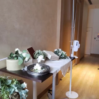 披露宴会場前空間