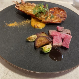 下見の際の料理