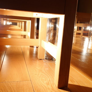 参列者椅子下の照明|622108さんのハイアット リージェンシー 京都の写真(1522439)