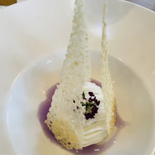 見た目も美しい料理