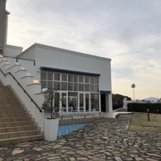 外から景色