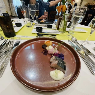 盛り付けもオシャレです。