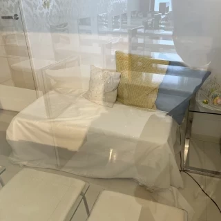チャペル奥には赤ちゃん用ルームがあります。