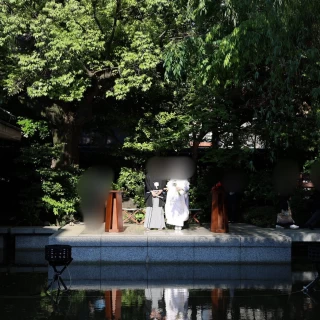 いい天気でした
友人からの目線で廊下からです