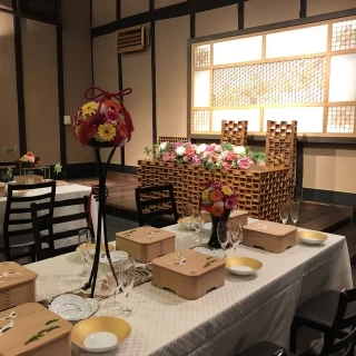 高砂がとてもお洒落でした
