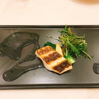 岩海苔ソースがおいしい