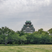 大阪城
お庭