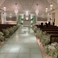 チャペル。生演奏も見える位置に。