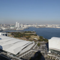 披露宴会場から見える景色