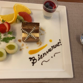 下見の際の試食会