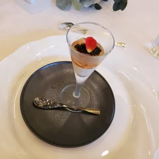カニの使われたムースおいしかったです。