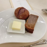 他の会場ではあまり見ない個性的なパンでした