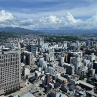 披露宴会場からの絶景