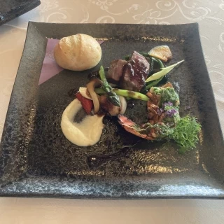 下見で頂いた料理です。