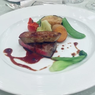 見学の際にいただいたお料理