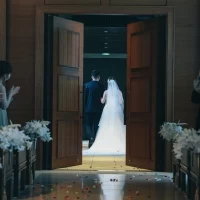 退場シーンです