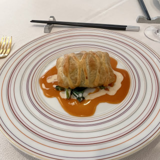 メインの魚料理