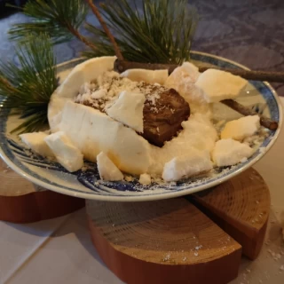 ケーキカットの代わりに塩釜開きをしました。