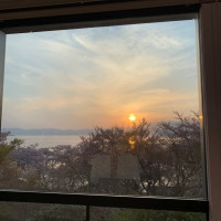 午後からだと季節によっては夕日と時間が重なります。