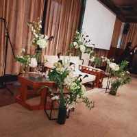 装花