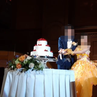 ケーキ入刀