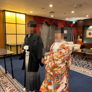披露宴合間の写真撮影|623729さんの名古屋観光ホテルの写真(1502302)