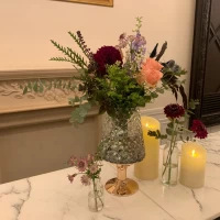 受付のお花