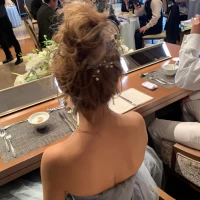 お色直し後のヘアメイク