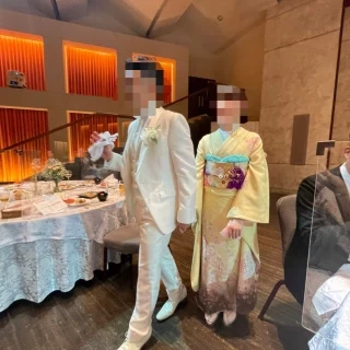 お色直し退場