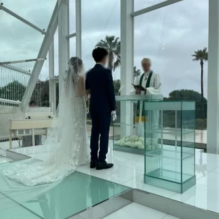 挙式の様子です