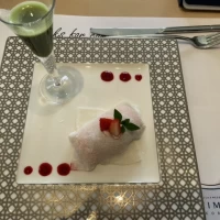 フェアで試食させていただいたデザート