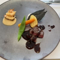 フェアで試食させていただいたメイン料理
