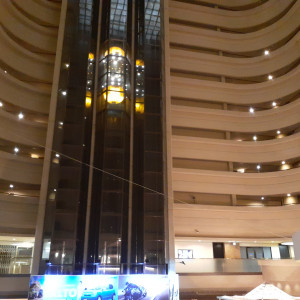 スケルトンのエレベーター|623924さんのグランドホテル浜松の写真(1503267)