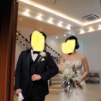 新郎新婦入場