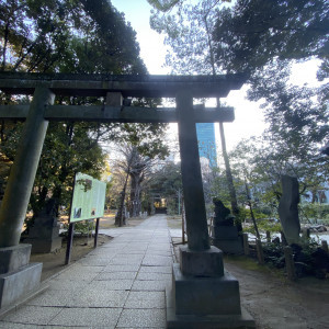 鳥居|624074さんの赤坂 氷川神社の写真(1527159)
