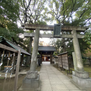 正面鳥居|624074さんの赤坂 氷川神社の写真(1527150)