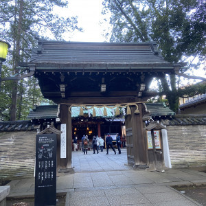 参拝客もそこまで多くありません|624074さんの赤坂 氷川神社の写真(1527162)