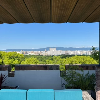 屋上チャペルからの眺め