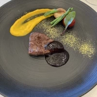 式当日の料理です。