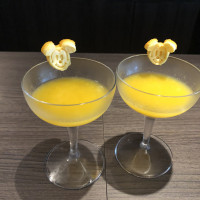 ウェルカムパーティーの際飲める見た目も味も素敵な飲み物です。