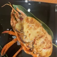 えびを使ったメイン