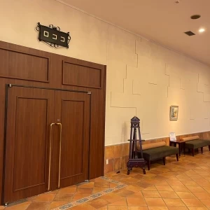 披露宴会場入口|624345さんのカシマ ウエディングリゾート（営業終了）の写真(1509123)