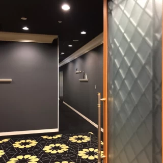 披露宴会場の廊下