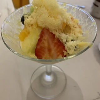 パンナコッタ濃厚で美味しく頂きました