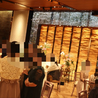 披露宴会場の雰囲気