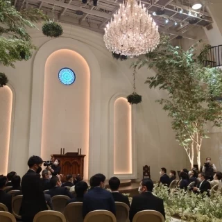 挙式会場内