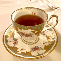 紅茶。MARUMIのティーカップ。