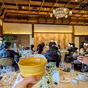 披露宴|624786さんのFUNATSURU KYOTO KAMOGAWA RESORT（登録有形文化財）の写真(2576294)