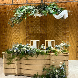 新郎新婦席